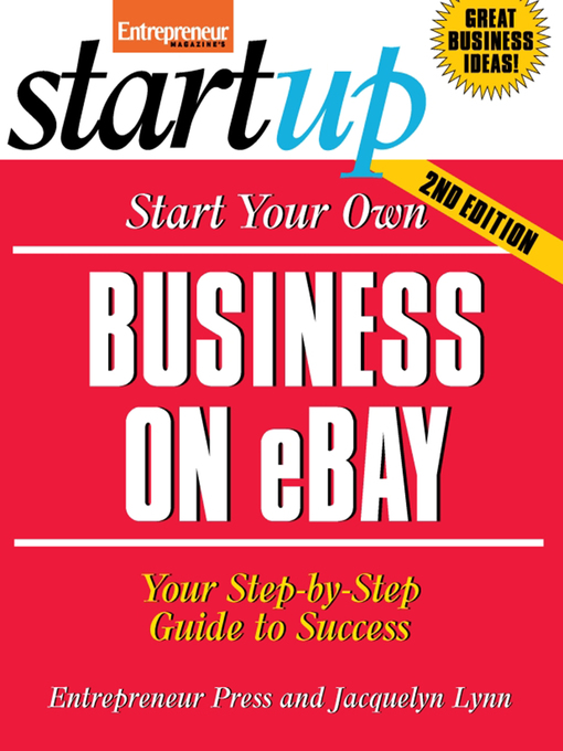 Title details for Start Your Own Business on eBay by Entrepreneur Press - Available
